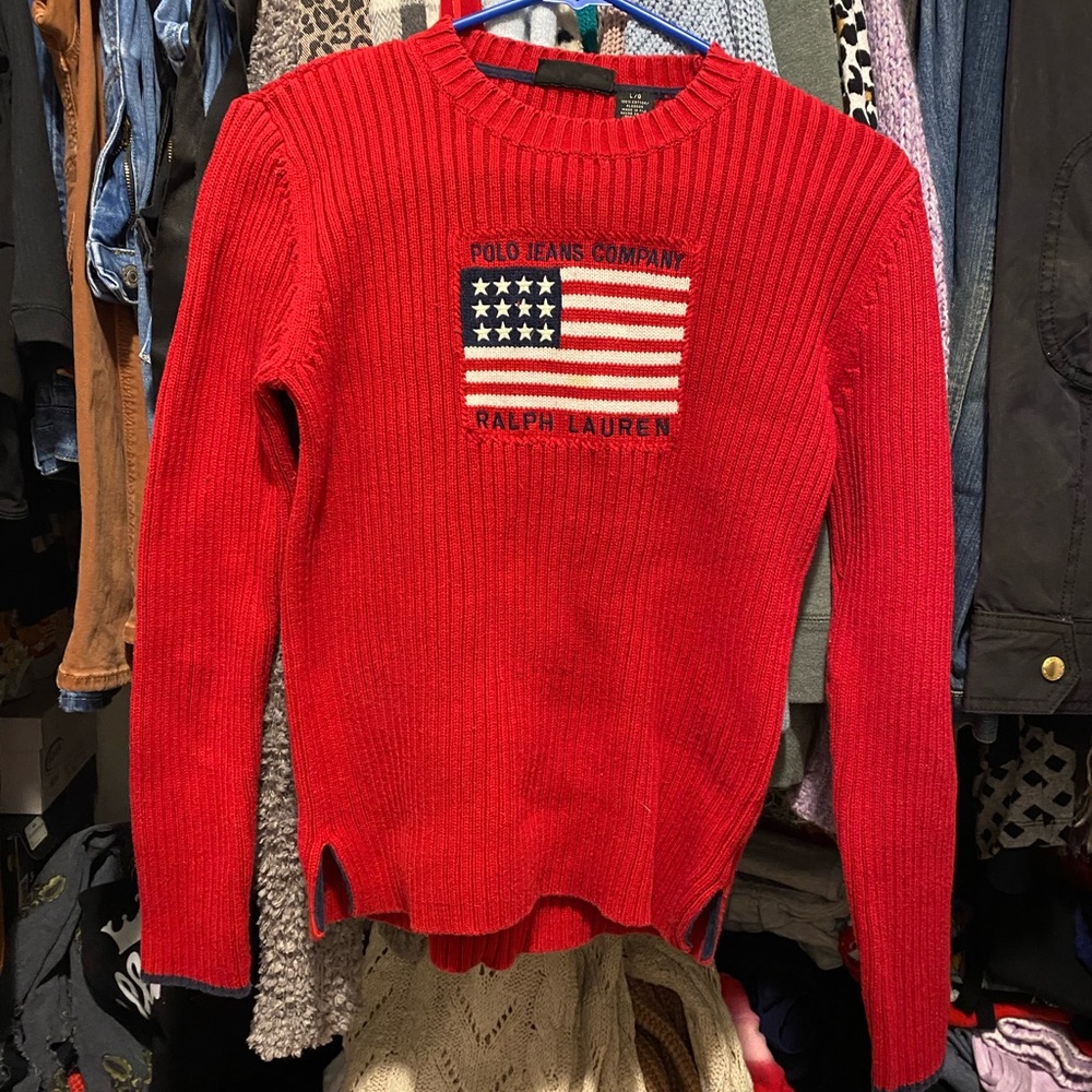Polo by Ralph Lauren Red Sweater for Women
